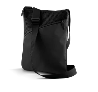 Kimood Tablet/document shoulder bag in Black, voorkant