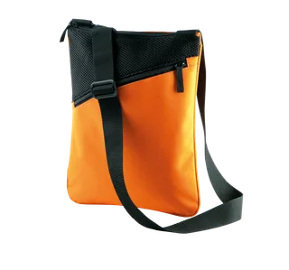 Kimood Tablet/document shoulder bag in Orange, voorkant