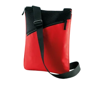 Kimood Tablet/document shoulder bag in Red, voorkant