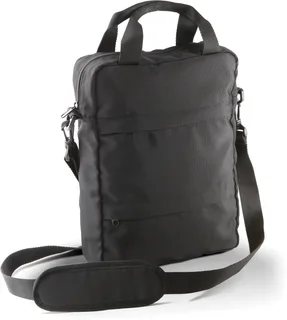 Kimood Verticale messenger tas in Black, voorkant