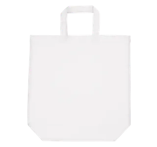 Kimood Shopper van katoen in White, voorkant