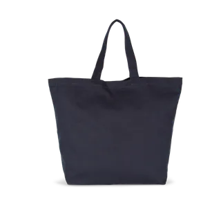 Kimood Shoppers met ruimteplooi, verkrijgbaar in verschillende afmetingen in Navy Blue, voorkant