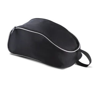 Kimood Shoes bag in Black / Light Grey, voorkant