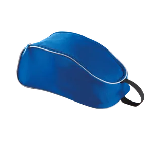 Kimood Shoes bag in Royal Blue / Light Grey, voorkant