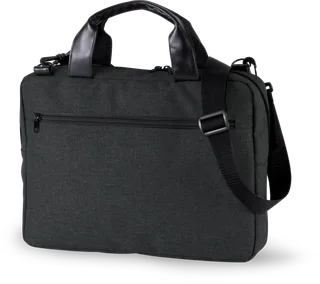 Kimood Aktetas/laptoptas in Dark Grey, voorkant