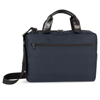 Kimood Aktetas/laptoptas in Navy, voorkant