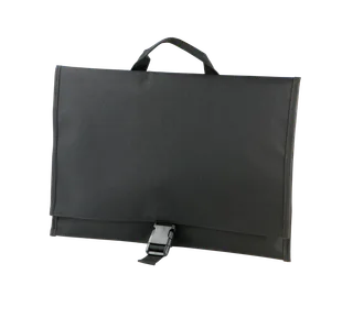 Kimood Document bag in Black, voorkant