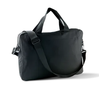 Kimood Document bag in Black, voorkant