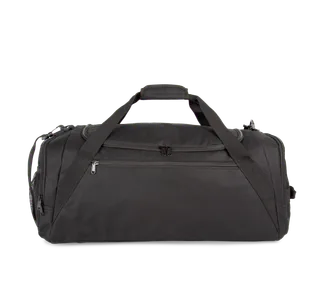 Kimood Sports and travel bag in Black, voorkant