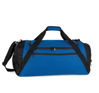 Kimood Sports and travel bag in Royal Blue, voorkant