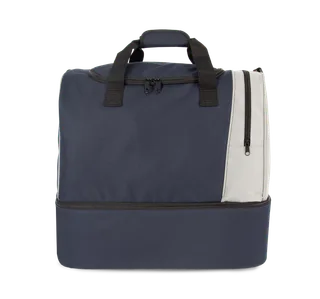 Kimood Sporttas met stevige bodem in Navy / Light Grey, voorkant