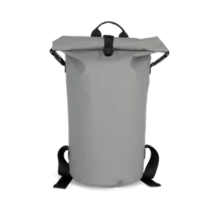 Kimood Waterdichte roll-top opbergtas in Light Grey, voorkant