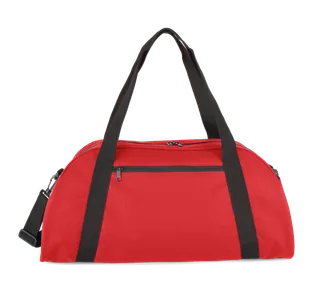 Kimood Sport bag with shoulder belt in Red, voorkant