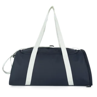 Kimood Sport bag with shoes holder compartment in Navy / Off White, voorkant