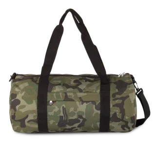 Kimood Cilindervormige reistas in Olive Camouflage, voorkant
