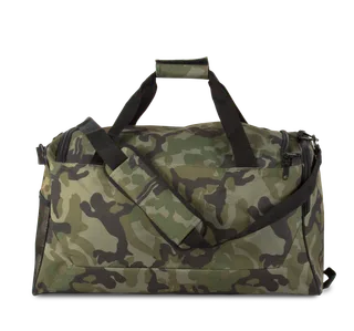 Kimood Multisporttas in Olive Camouflage, voorkant