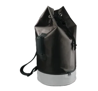 Kimood Sailor bag in Black / Light Grey, voorkant