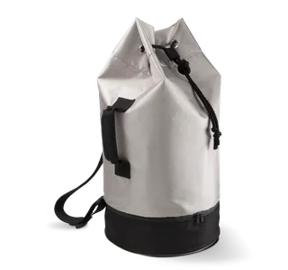 Kimood Sailor bag in Light Grey / Black, voorkant