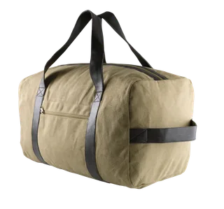 Kimood Travel bag in Vintage Kaki, voorkant
