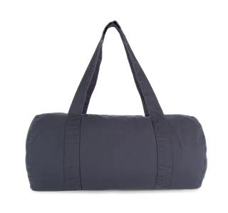 Kimood Tube bag organic cotton in Washed Navy, voorkant