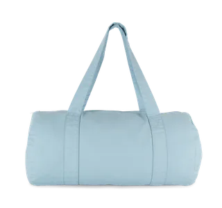 Kimood Tube bag organic cotton in Washed Dream Blue, voorkant