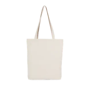 Kimood Shopper in recycled cotton in Ecume, voorkant