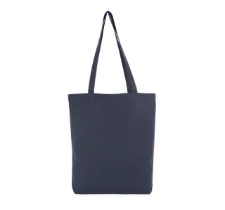 Kimood Shopper in recycled cotton in Moonlight Navy, voorkant