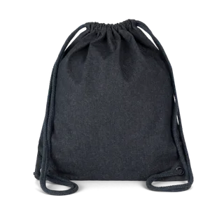 Kimood Rugzak van denim in Recycled Denim, voorkant