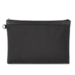 Kimood KIALMA by K-loop tablet/document padded holder in Black, voorkant