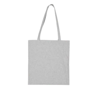 Kimood ‘K-loop’-shopper in Oxford Grey Jhoot, voorkant