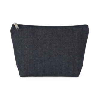 Kimood Tasje van denim in Recycled Denim, voorkant