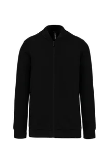 Kariban Sweatvest in Black, voorkant