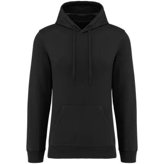 Kariban Unisex Hooded Sweatshirt in Black, voorkant
