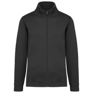 Kariban Sweatvest in Dark Grey, voorkant