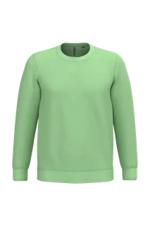Kariban Sweater ronde hals in Apple Green, voorkant