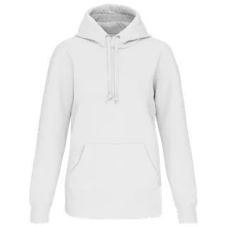 Kariban Sweater met capuchon in White, voorkant