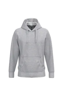 Kariban Sweater met capuchon in Ash Heather, voorkant