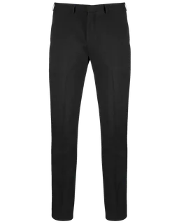 Kariban Herenpantalon in Black, voorkant