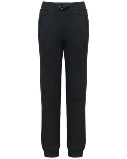 Kariban Kinder joggingbroek in Black, voorkant