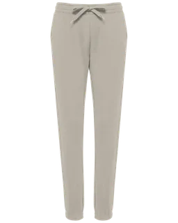 Kariban Ladies eco-friendly fleece trousers in Clay, voorkant