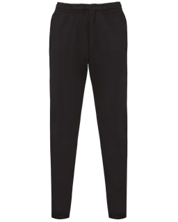 Kariban Ecologische fleece joggingbroek voor heren in Black, voorkant