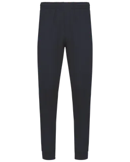 Kariban Fleece joggingbroek uniseks in Navy, voorkant