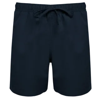 Kariban Ecologische zwemshort voor heren in Navy, voorkant