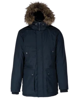 Kariban Winter parka in Navy, voorkant