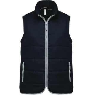 Kariban Gewatteerde bodywarmer in Navy, voorkant