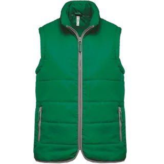Kariban Gewatteerde bodywarmer in Kelly Green, voorkant