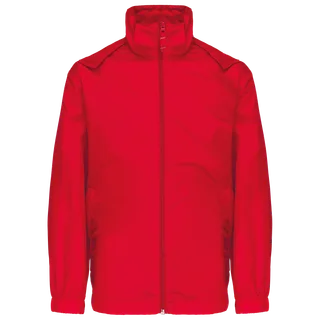 Kariban Kinderwindjack in Red, voorkant