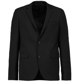 Kariban Heren Colbert in Black, voorkant