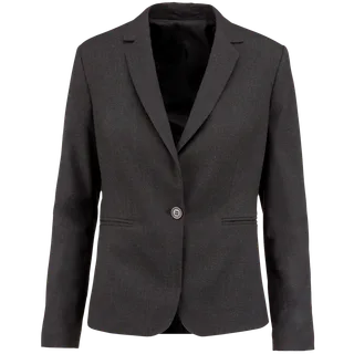 Kariban Ladies’ jacket in Anthracite Heather, voorkant