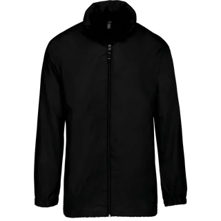 Kariban Windjack in Black, voorkant